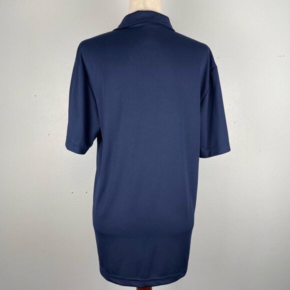 NFL Team Apparel Men's Navy Blue Seahawks Polo Shirt Size M EUC - Picture 5 of 7